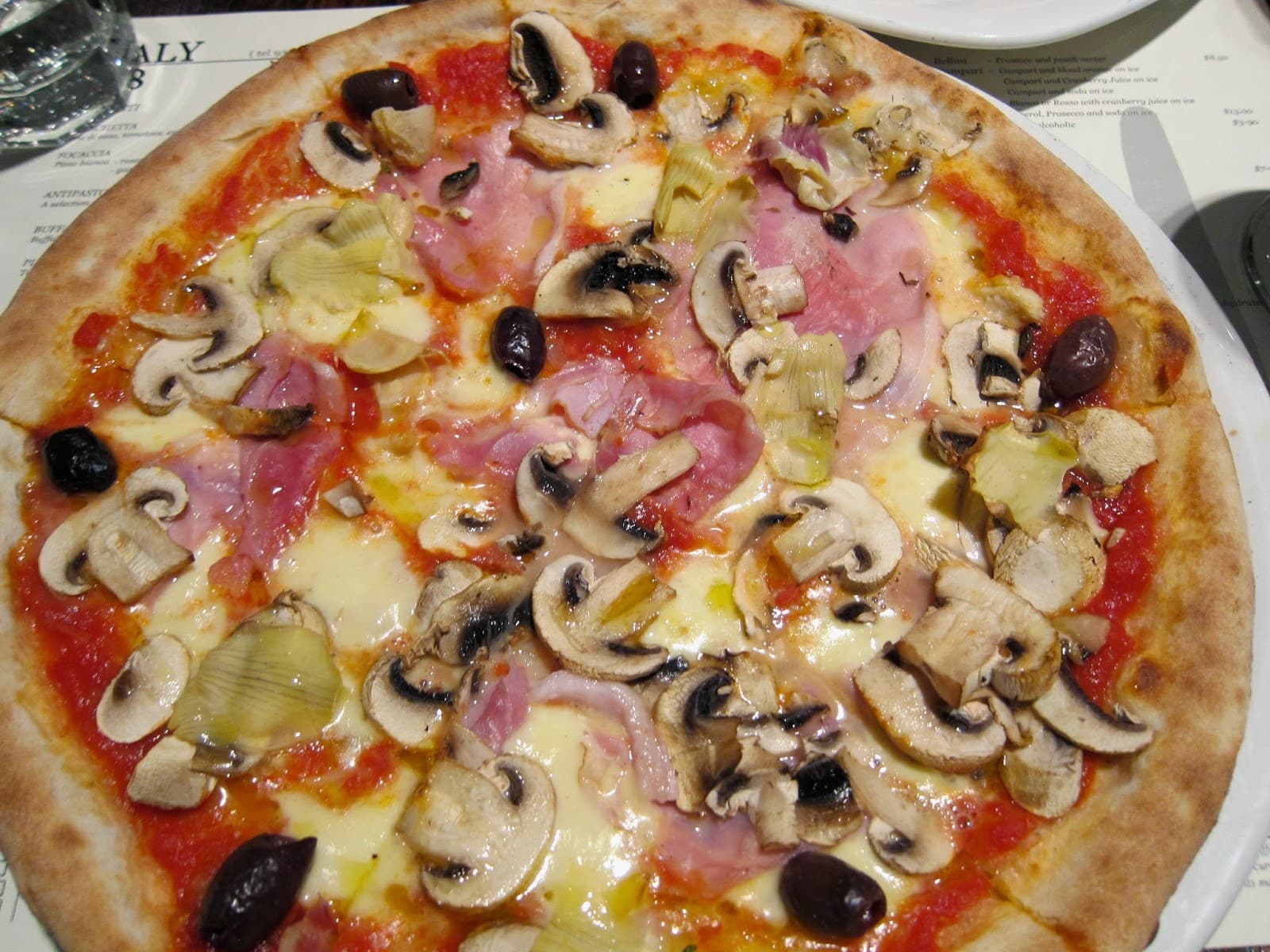 Pizzas Capricciosa