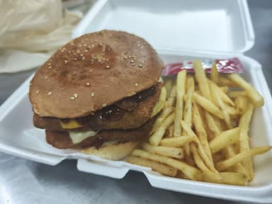 Hamburguesa BBQ de Pollo