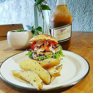 Burger de salmón