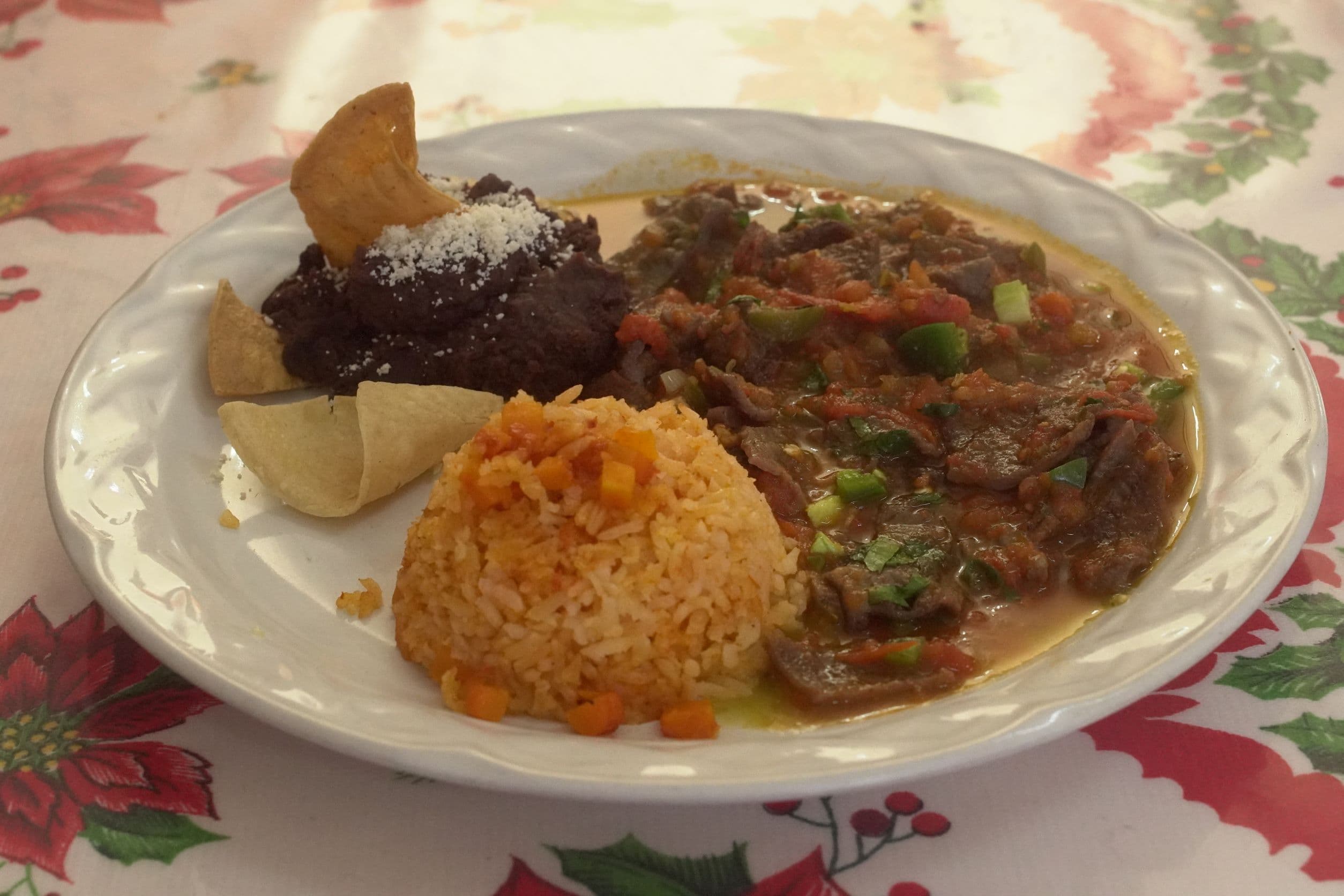 Bistec a La Mexicana