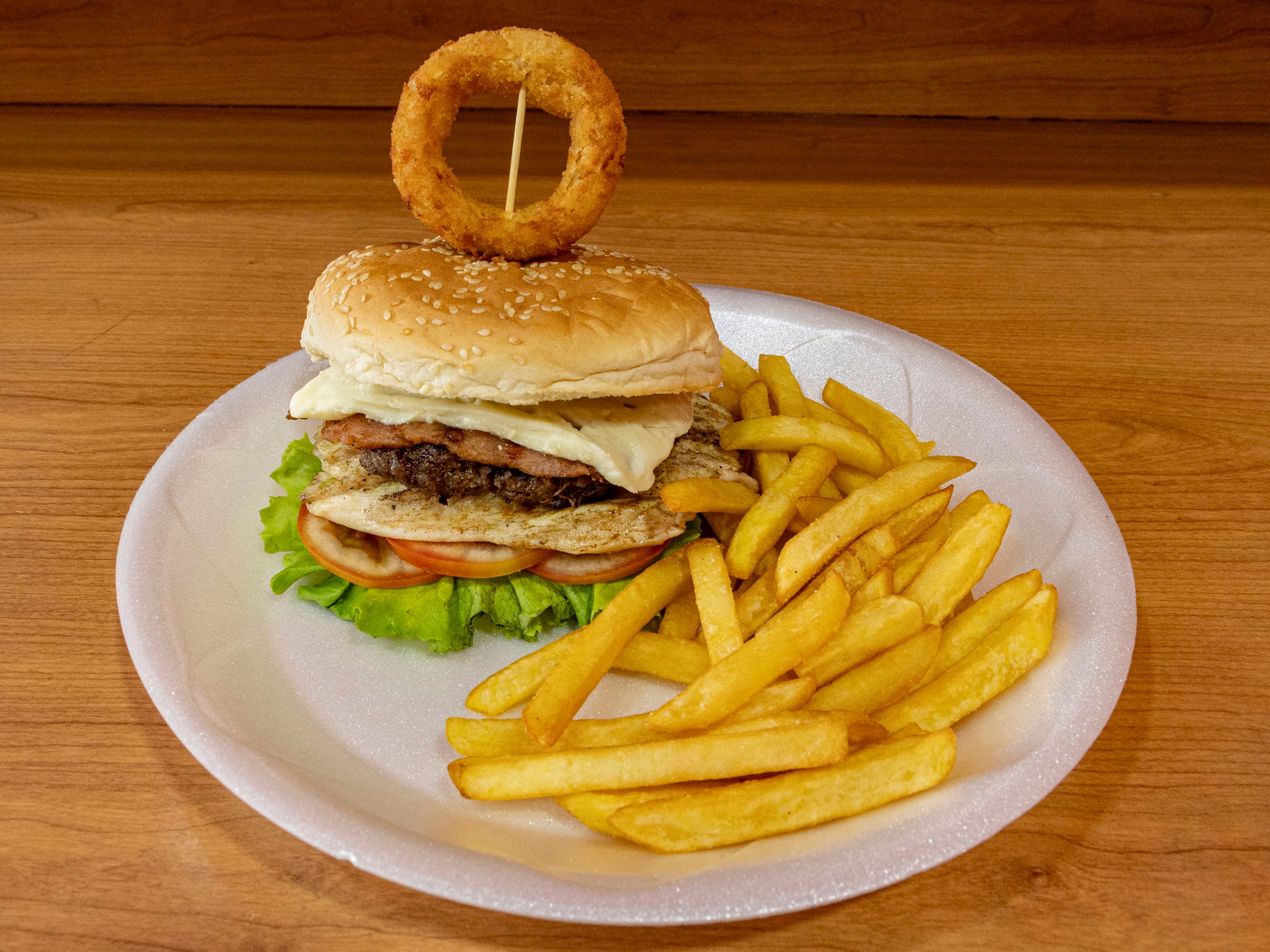 Hamburguesa Mixta