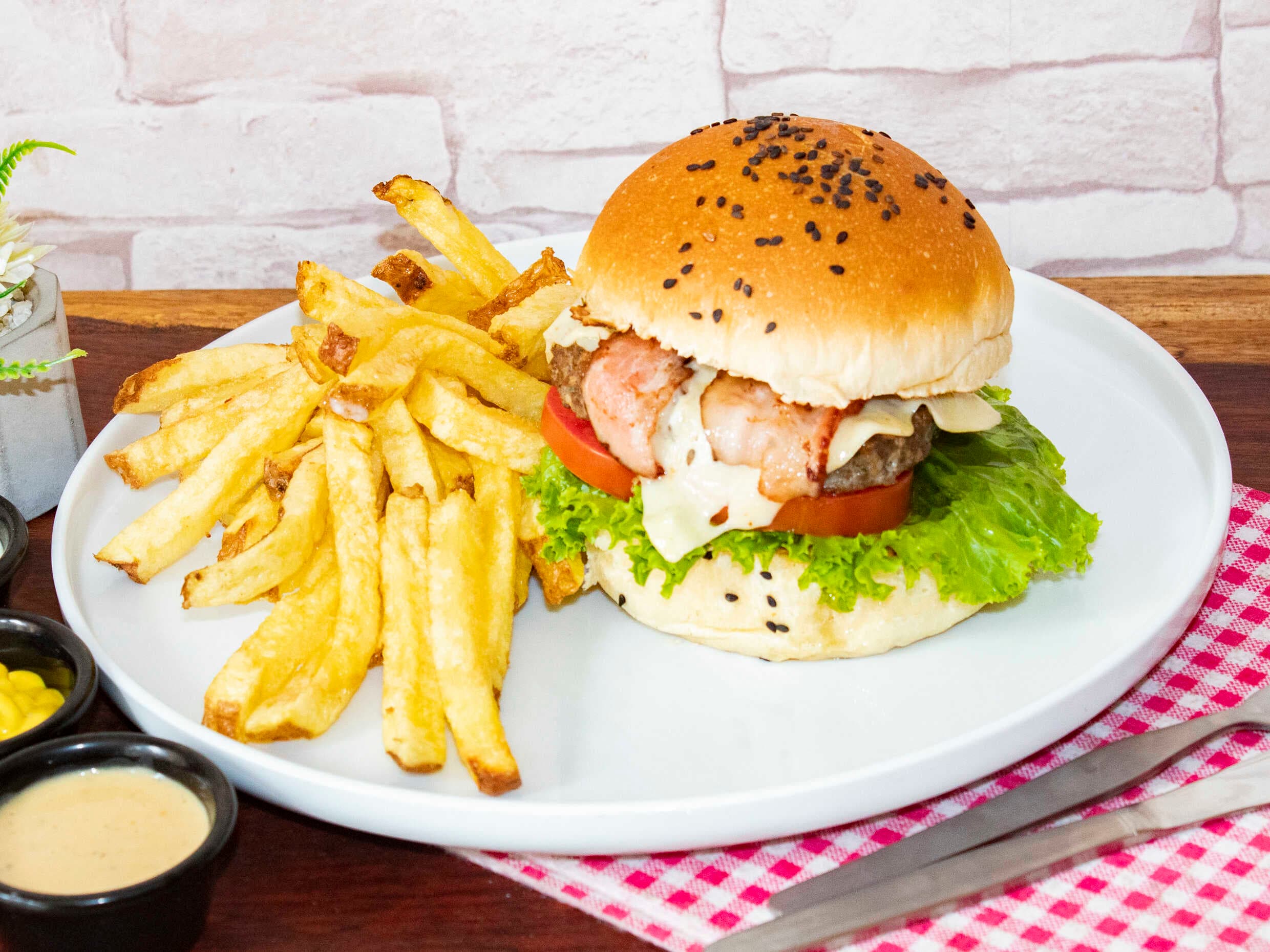 Hamburguesa Cheese Bacon