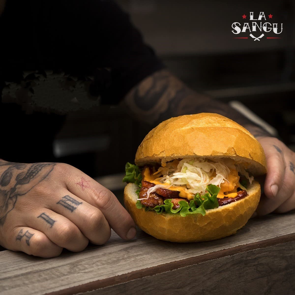 Sándwich Jamón Glaseado en Miel
