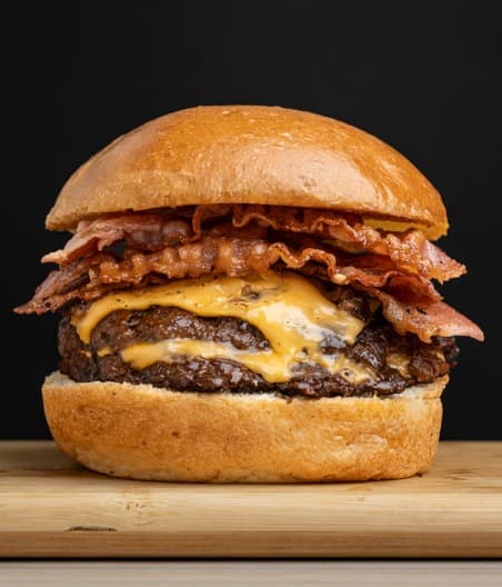 Hamburguesas Cheese & Bacon