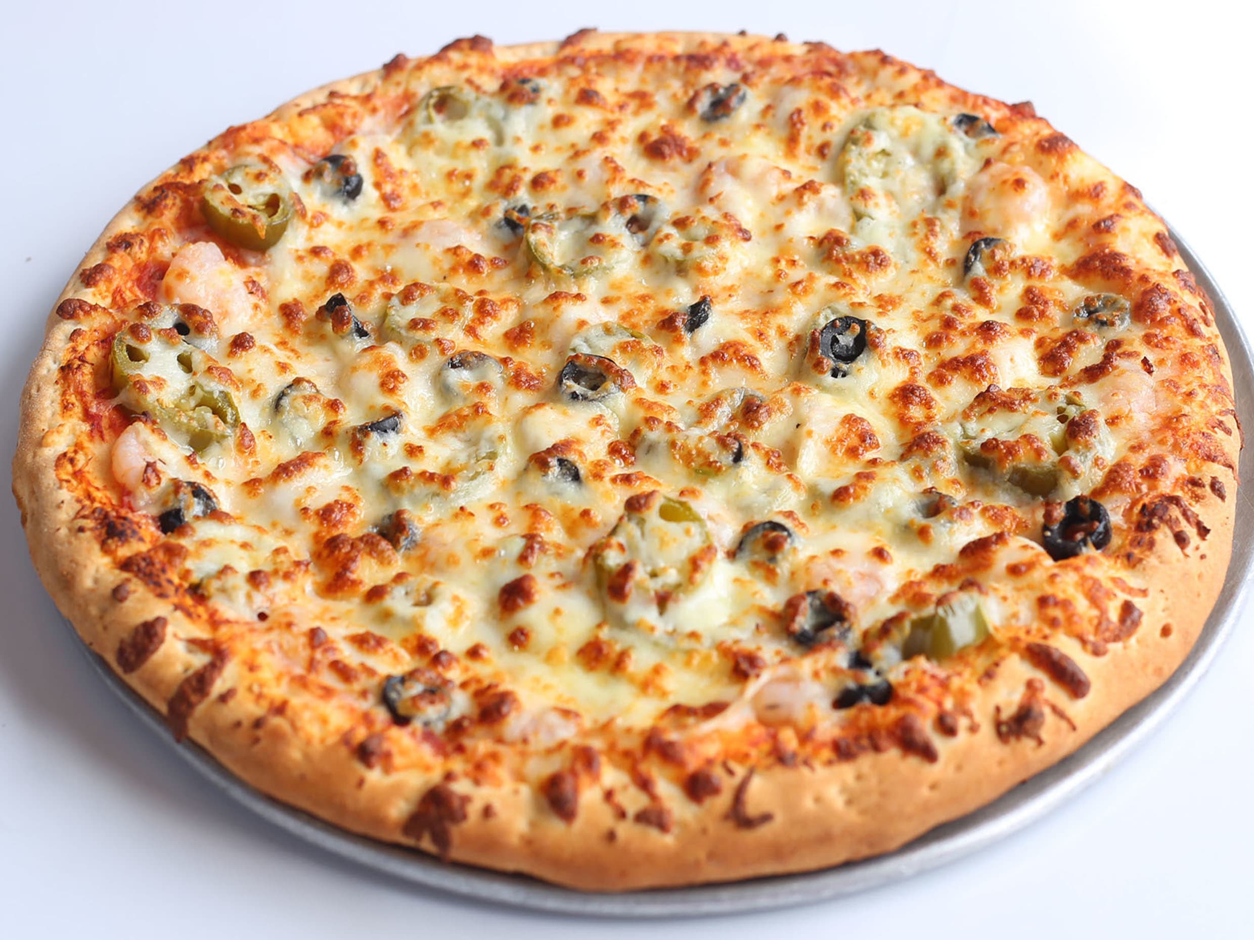 Pizza Grande de Camarón