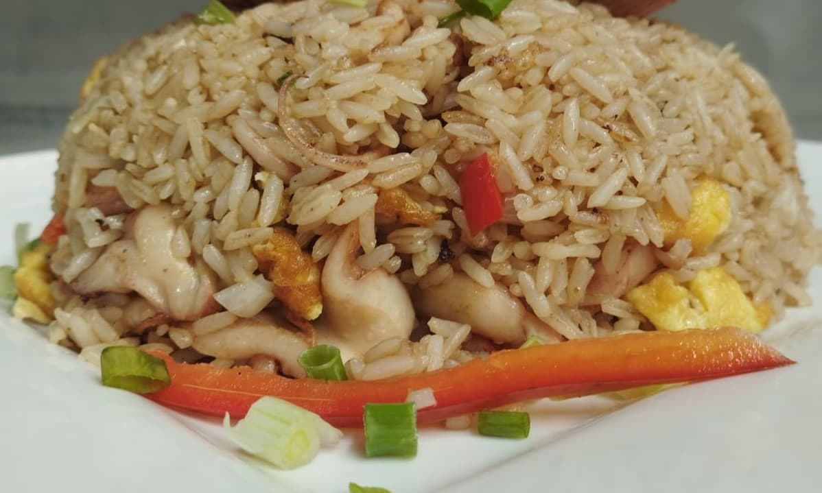 Arroz Chaufa de Pescado