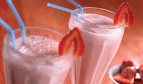 Malteada de Fresa