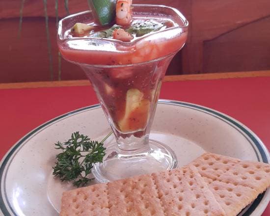 Cocteles de Camarón chico equivalente 50gr.camarón