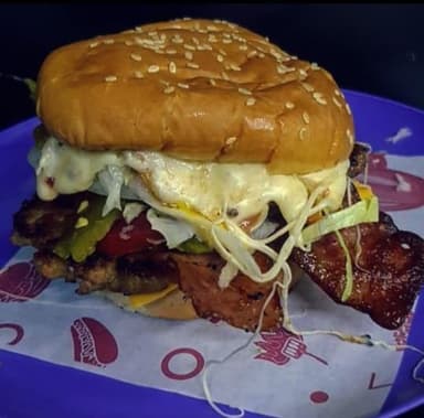 Hamburguesa con tocino