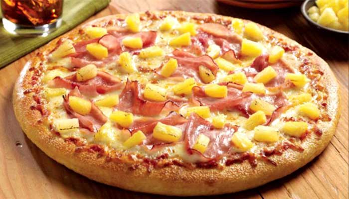 Pizzeta Hawaiana 22cm