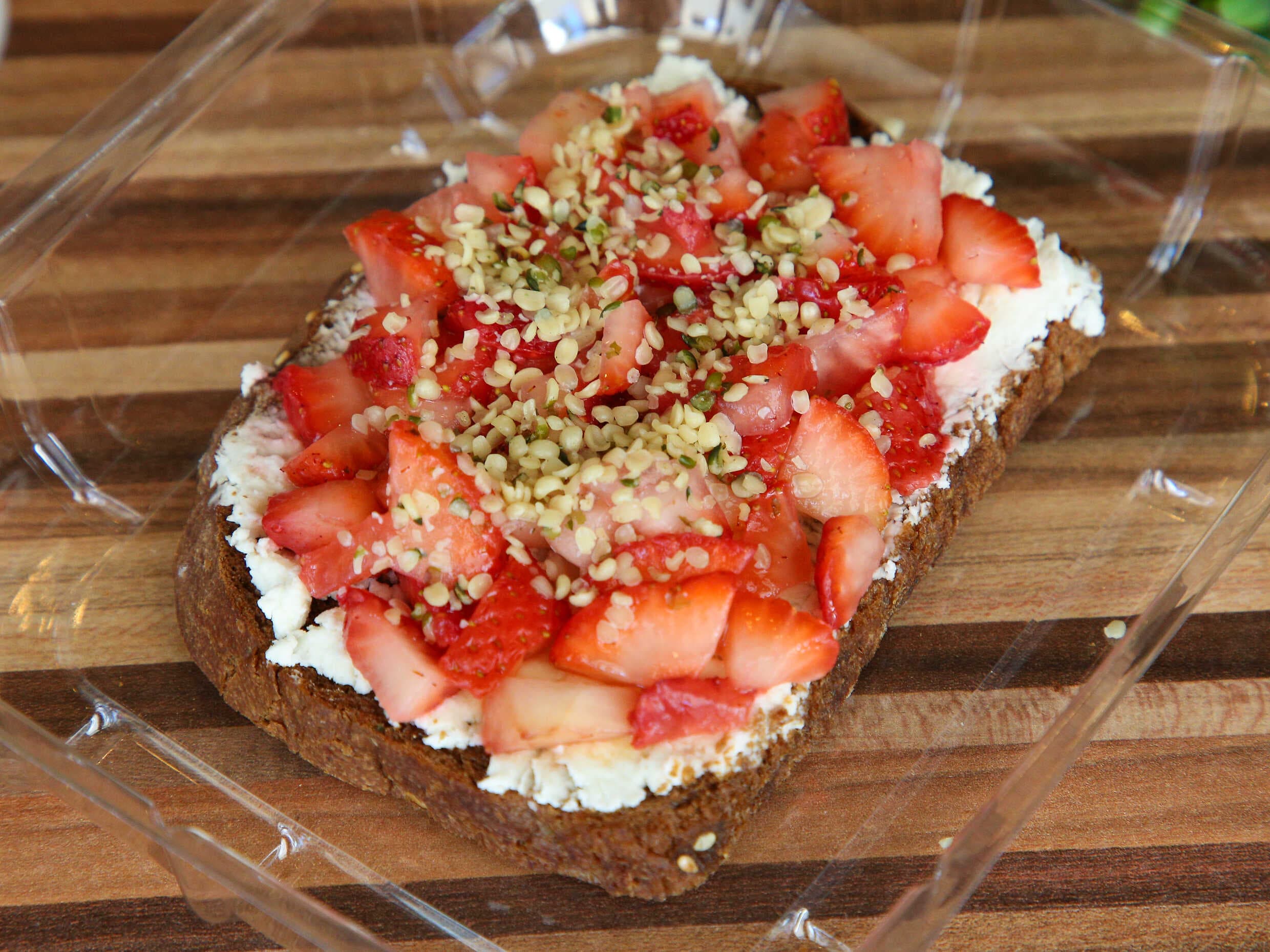 Honey & Goat Toast