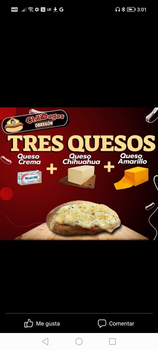 Tres Quesos Clasicos