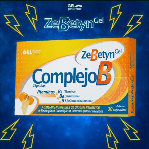 Complejo B Zebetyn Multivitaminico Gel
