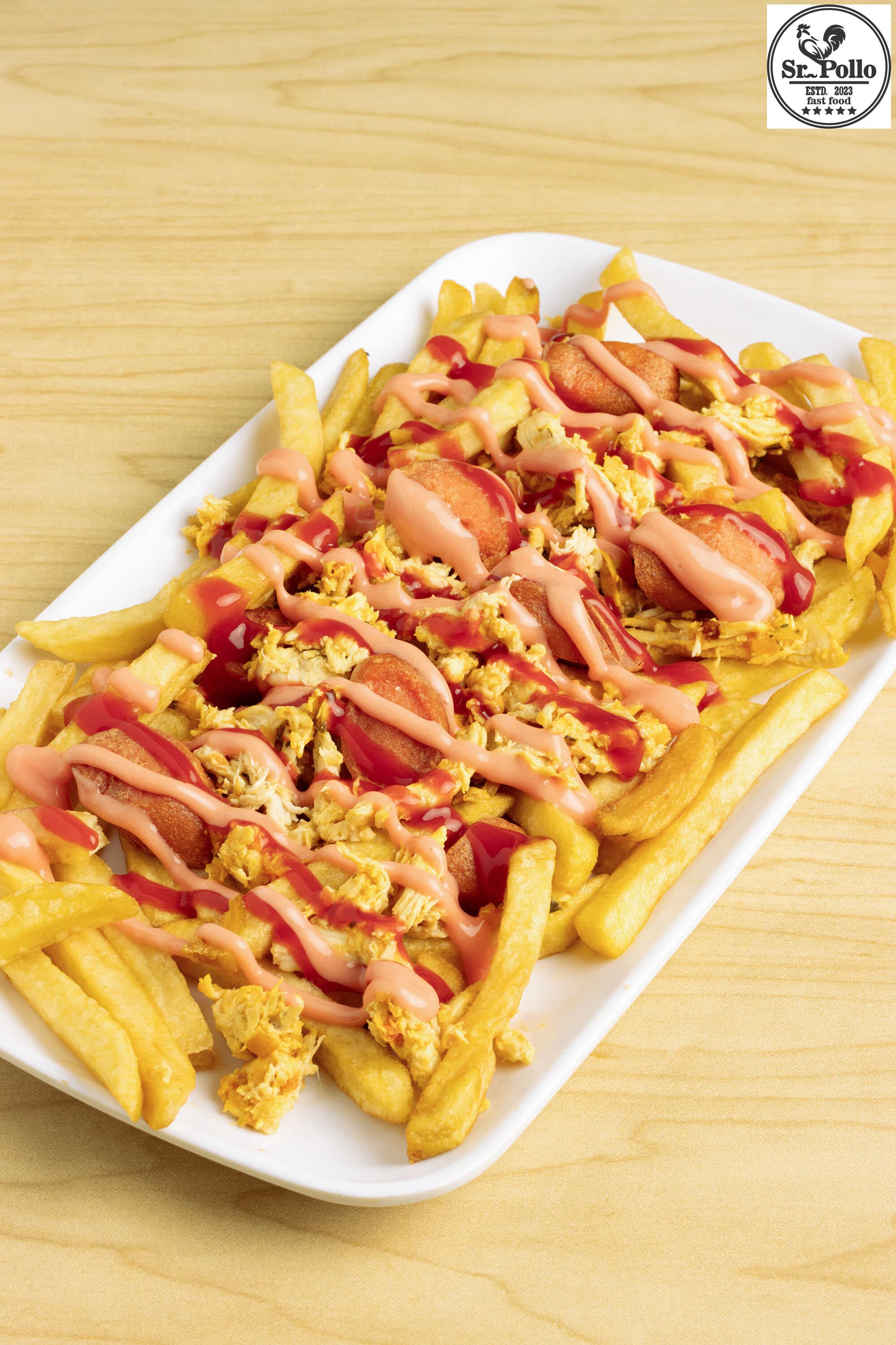 Salchipapa Especial