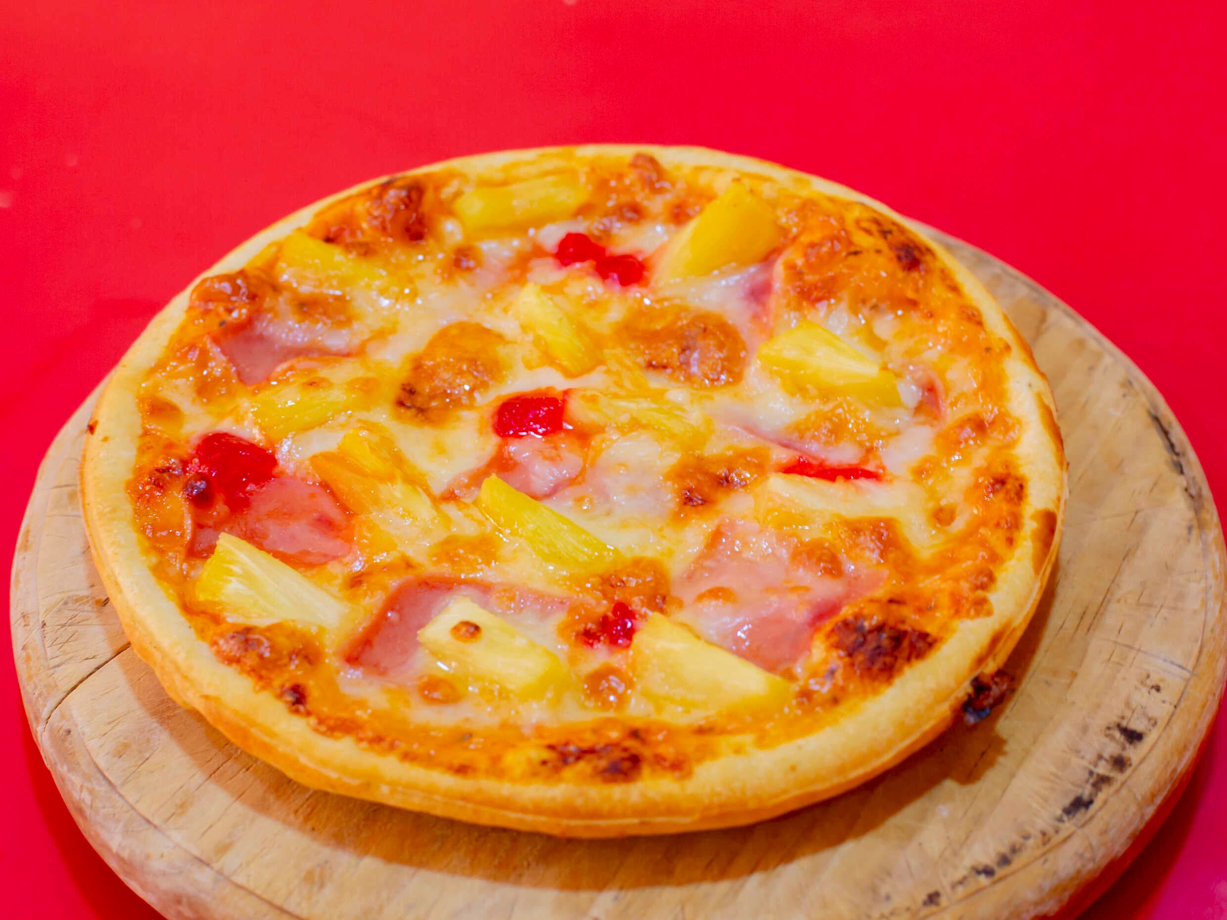 Pizza Chica Hawaiana Individual
