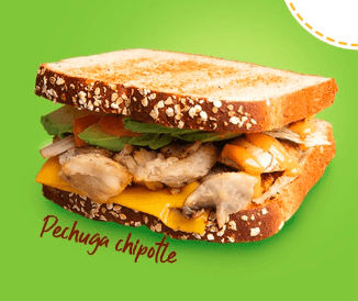 Sándwich de Pechuga al Chipotle