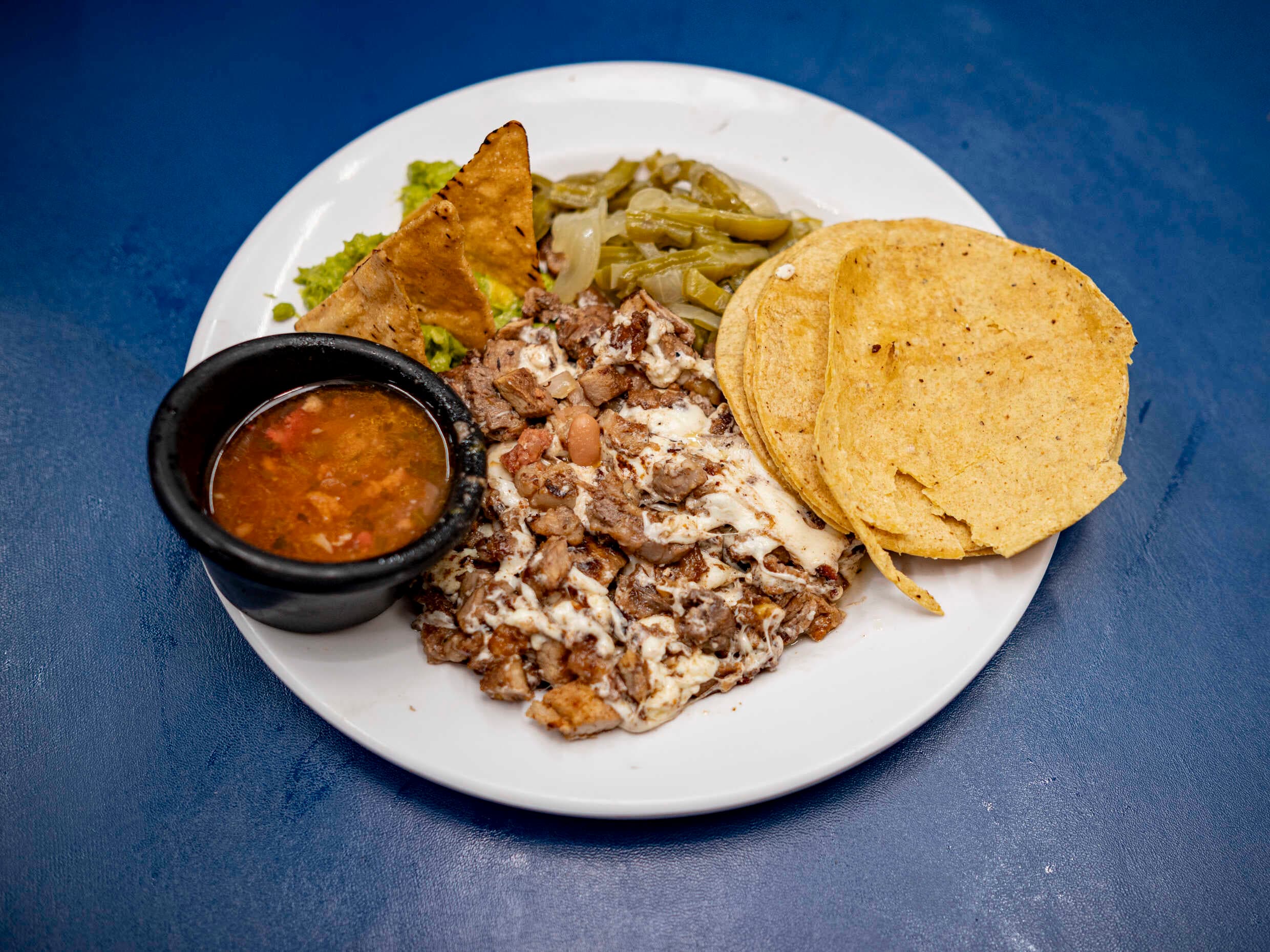 Orden de Arrachera con Queso
