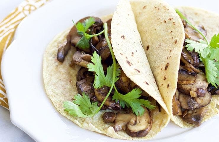 Taco de Champiñones