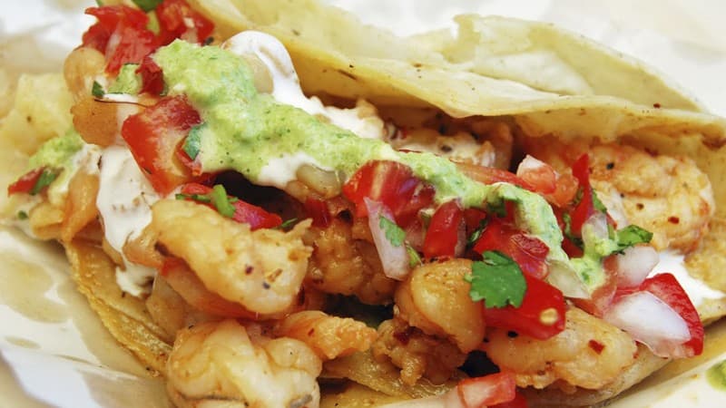Taco Camarón Capeado
