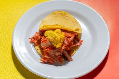 SU MAJESTAD DE PASTOR  (TACO CON 100 GRS)