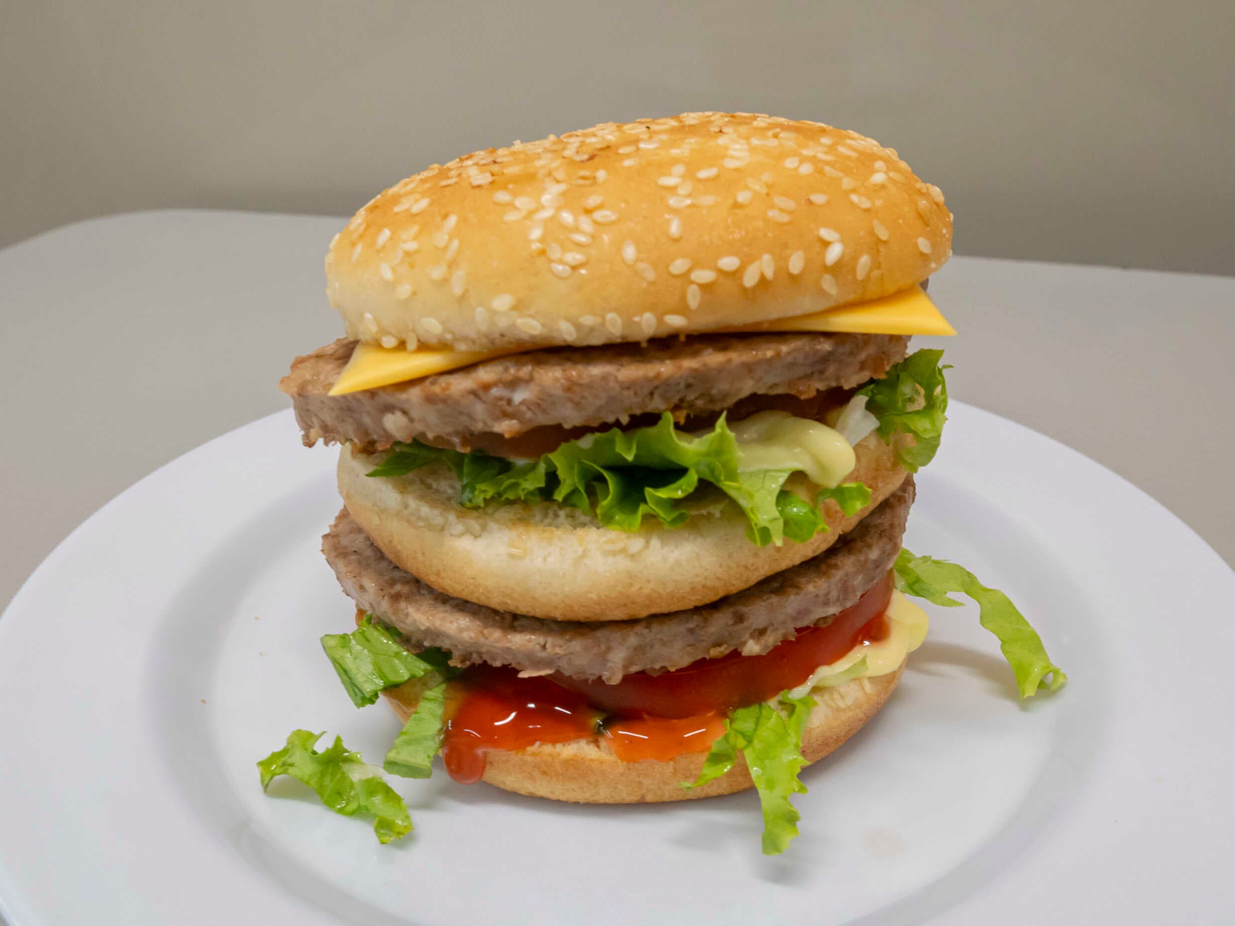 Hamburguesa Doble