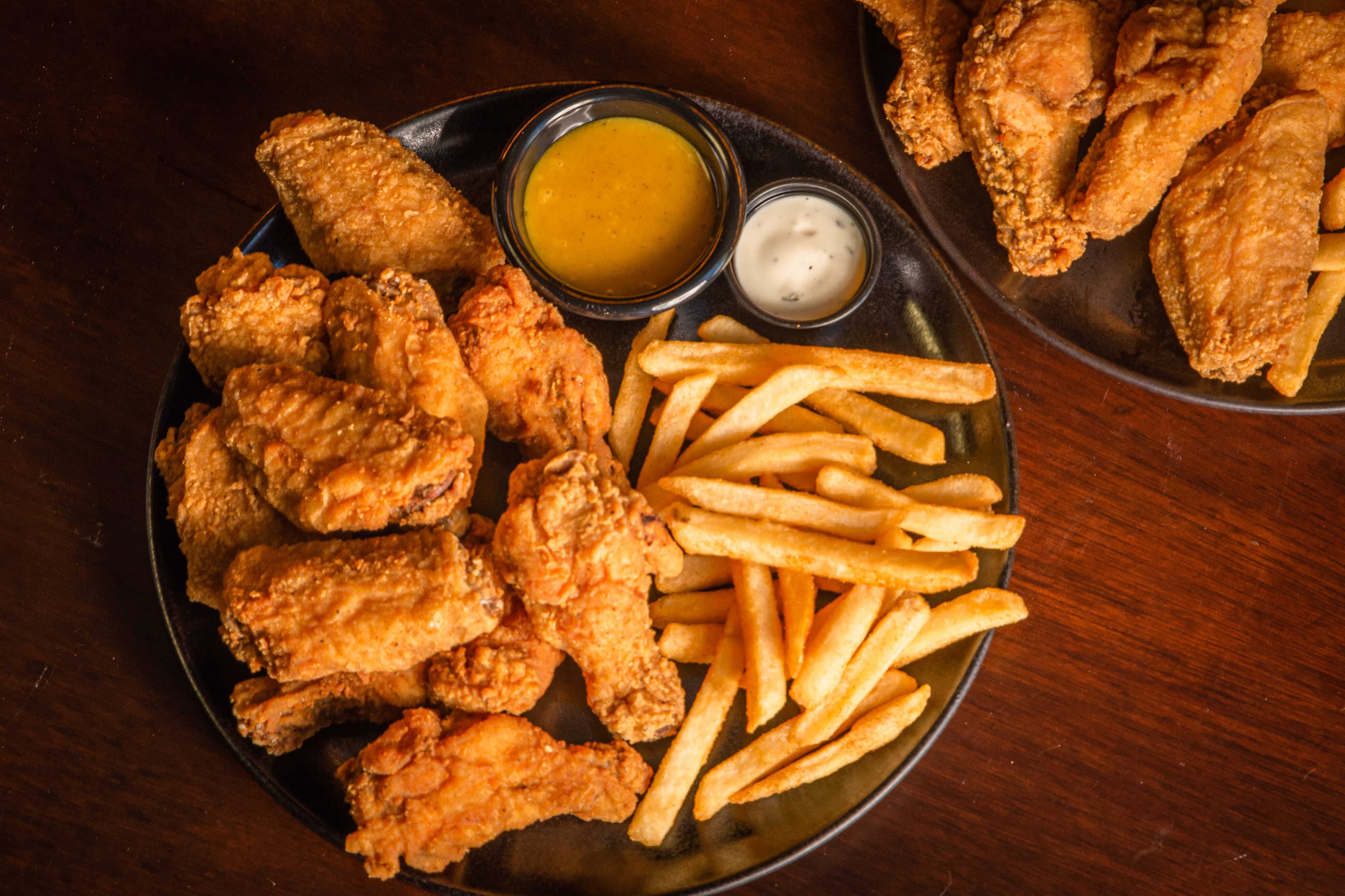 Wings x8 + Papas
