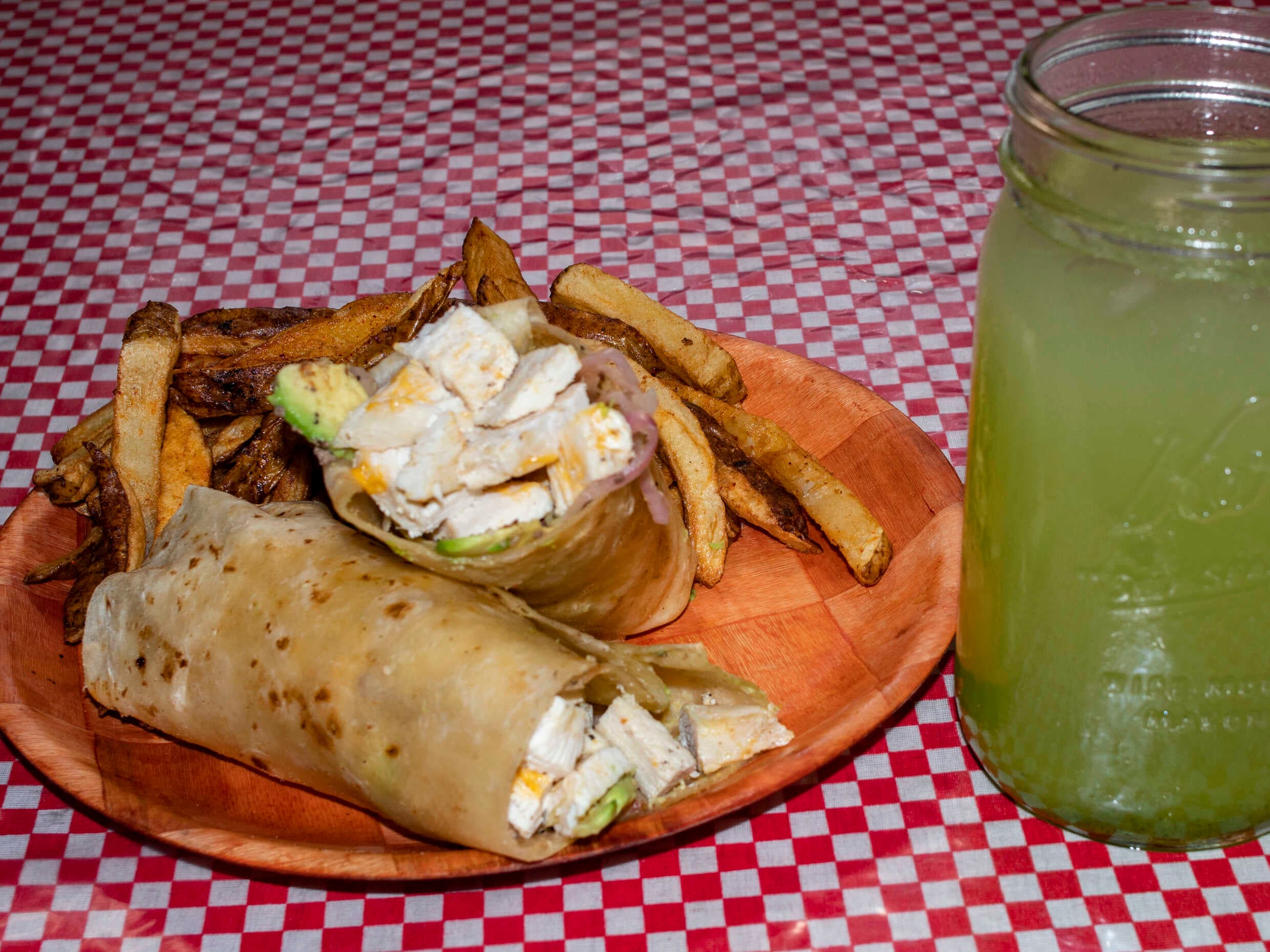 Combo Individual - Burro Pollo