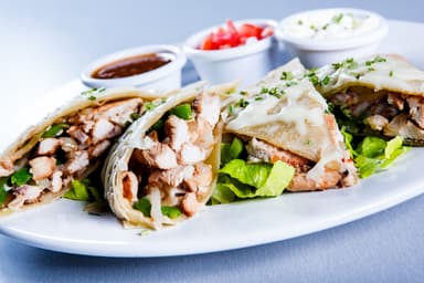 Quesadilla de Fajitas de Pollo