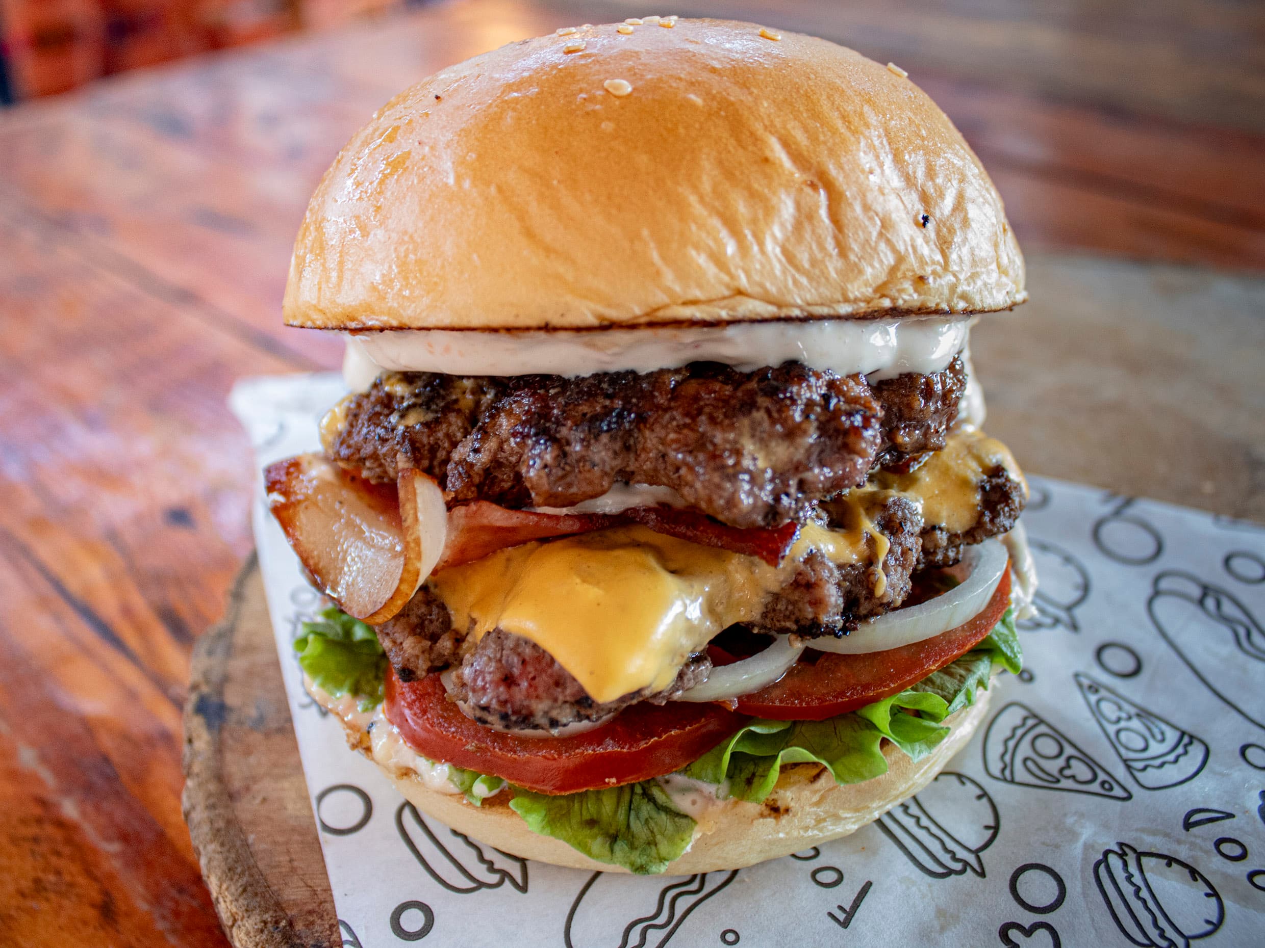 Double Bacon Cheeseburger