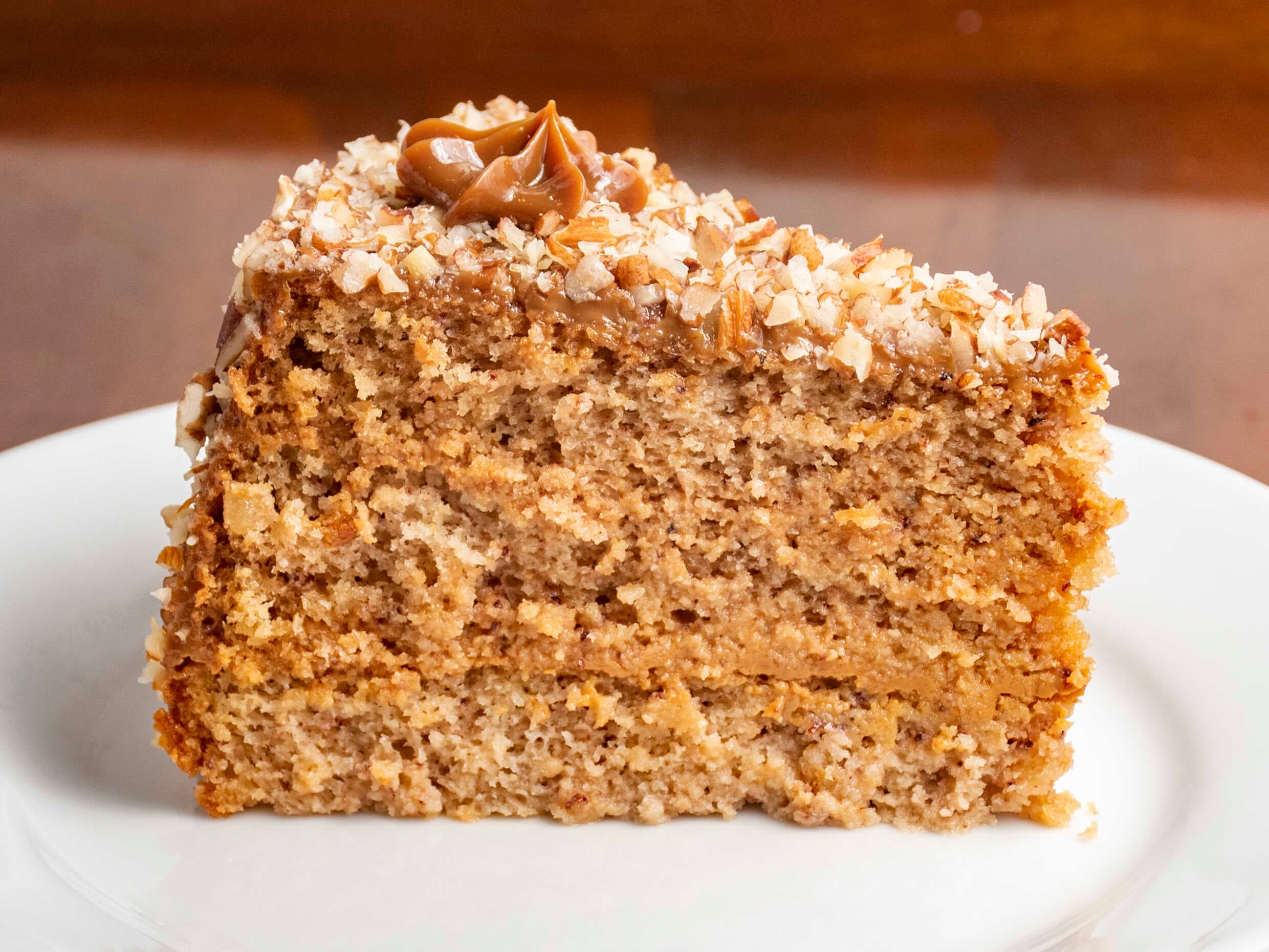 Torta de Pecanas Porción