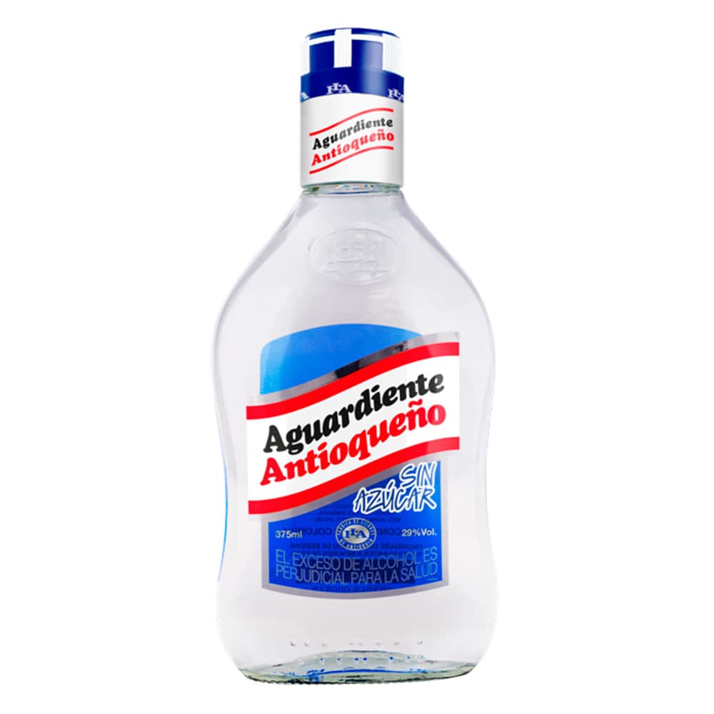 Aguardeinete Antioqueño 29° Sin Azucar 375ml