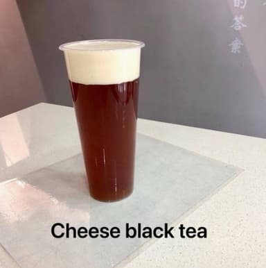 Cheese Black Tea Grande 700 ml