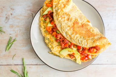 Omelette de Chorizo