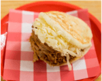 Arepa Pelúa / carne + queso