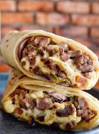 Burrito Especial de Chorizo Argentino