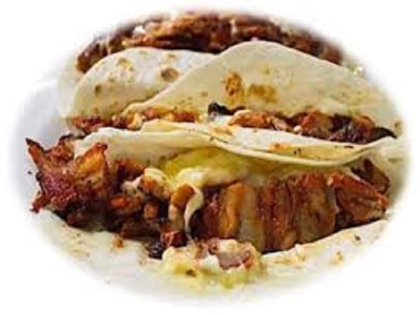 Tacos Pastor con Queso