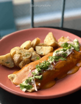 Omelette Rose