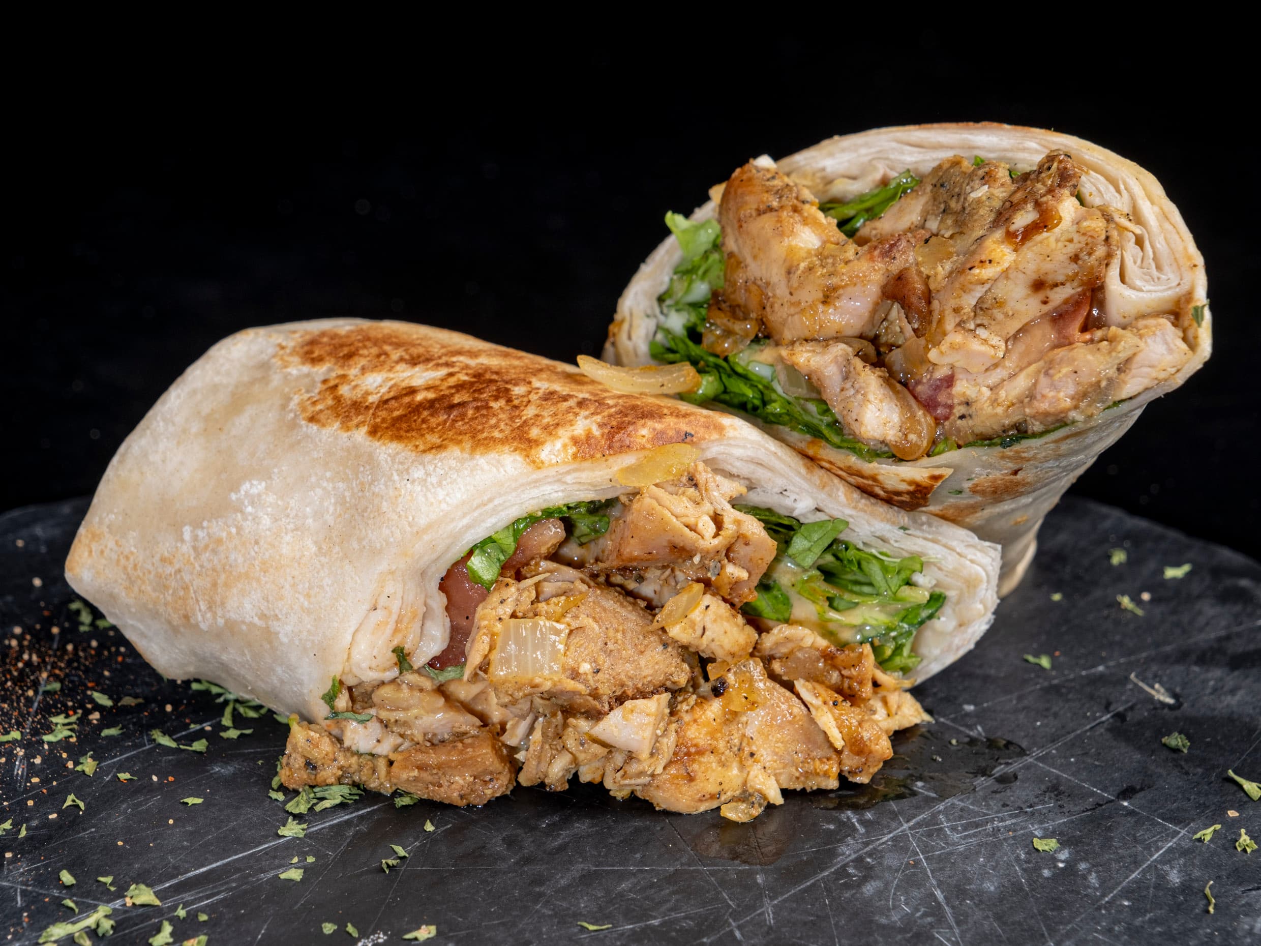 Wrap o Quesasilla de Pollo