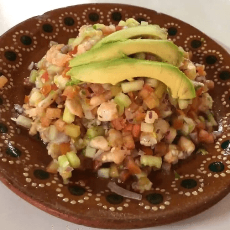 Medio Litro de Ceviche de Camarón 500ml *