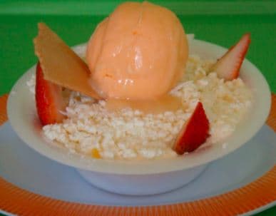 Ensalada de frutas pequeña