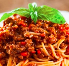Pasta Boloñesa