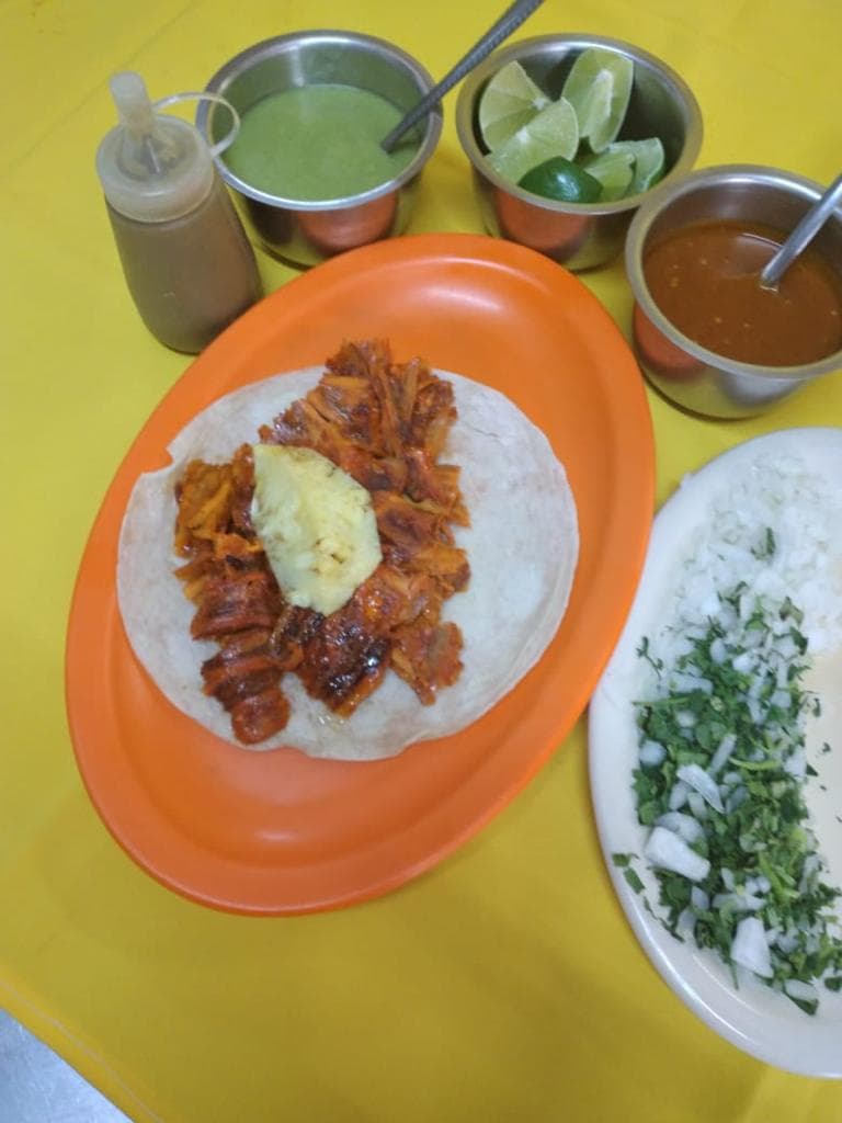 Taco de Pastor Tortilla de Harina