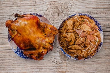 Caja Familiar con pollo entero Grande
