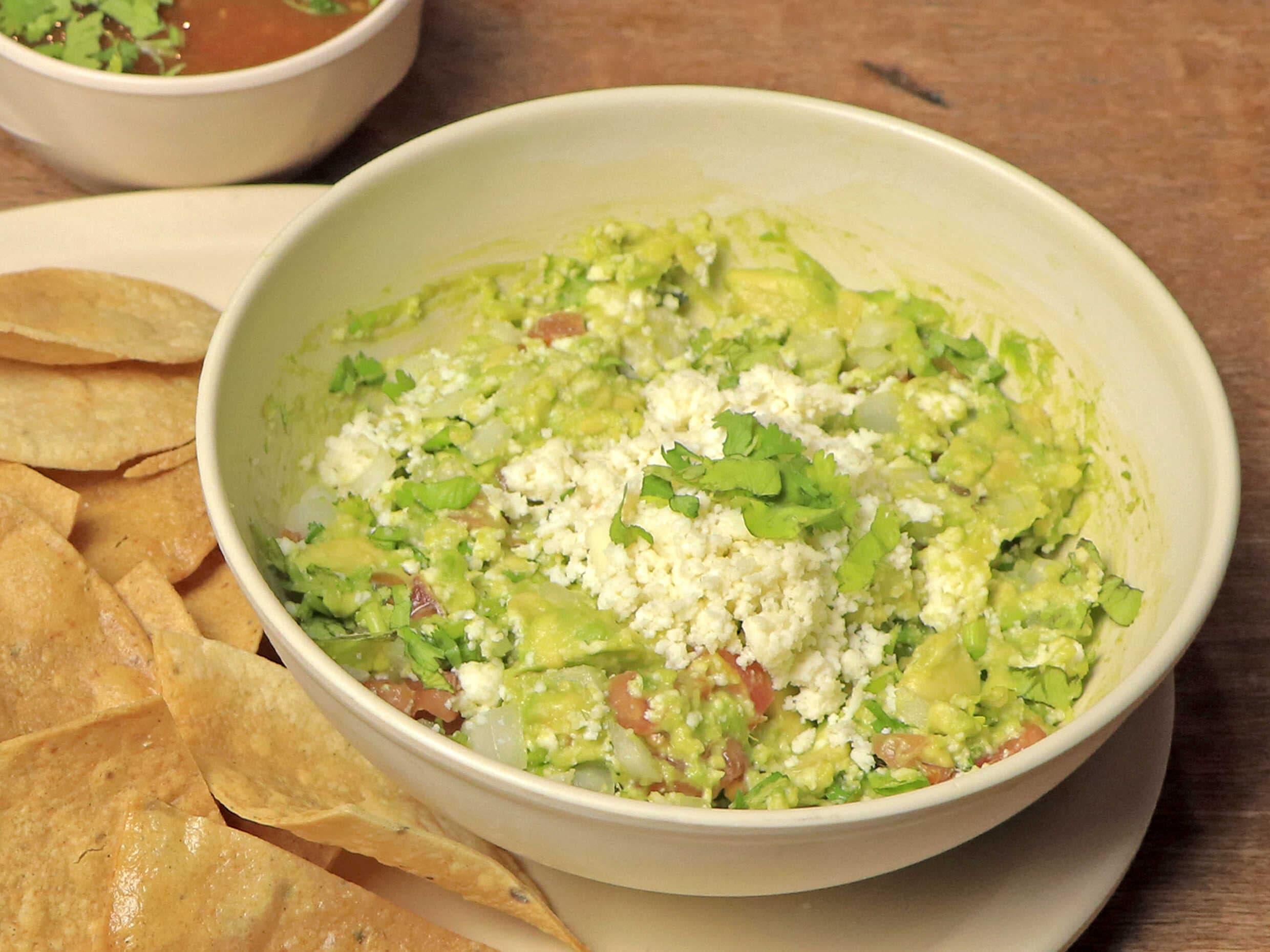 Guacamole con Totopos