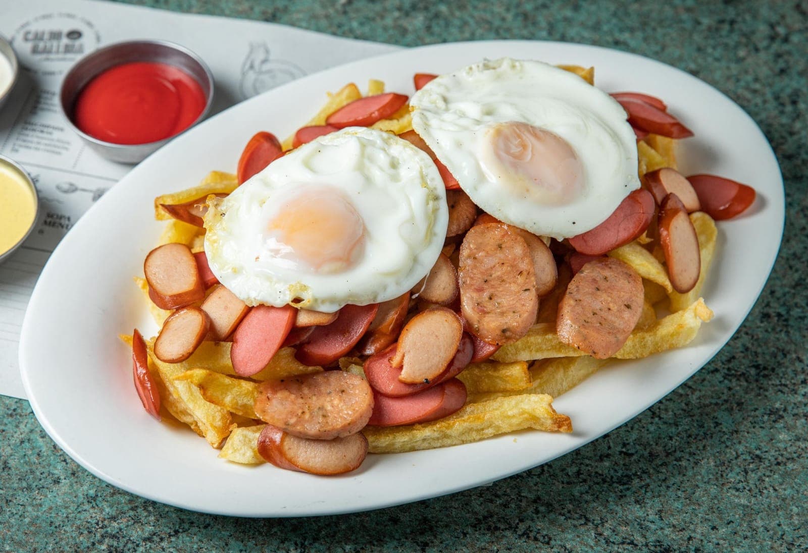 Salchipapa Especial