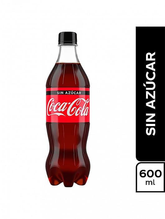 Coca Cola sin Azúcar 600 ml