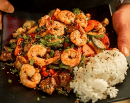 Teppanyaki de Mariscos