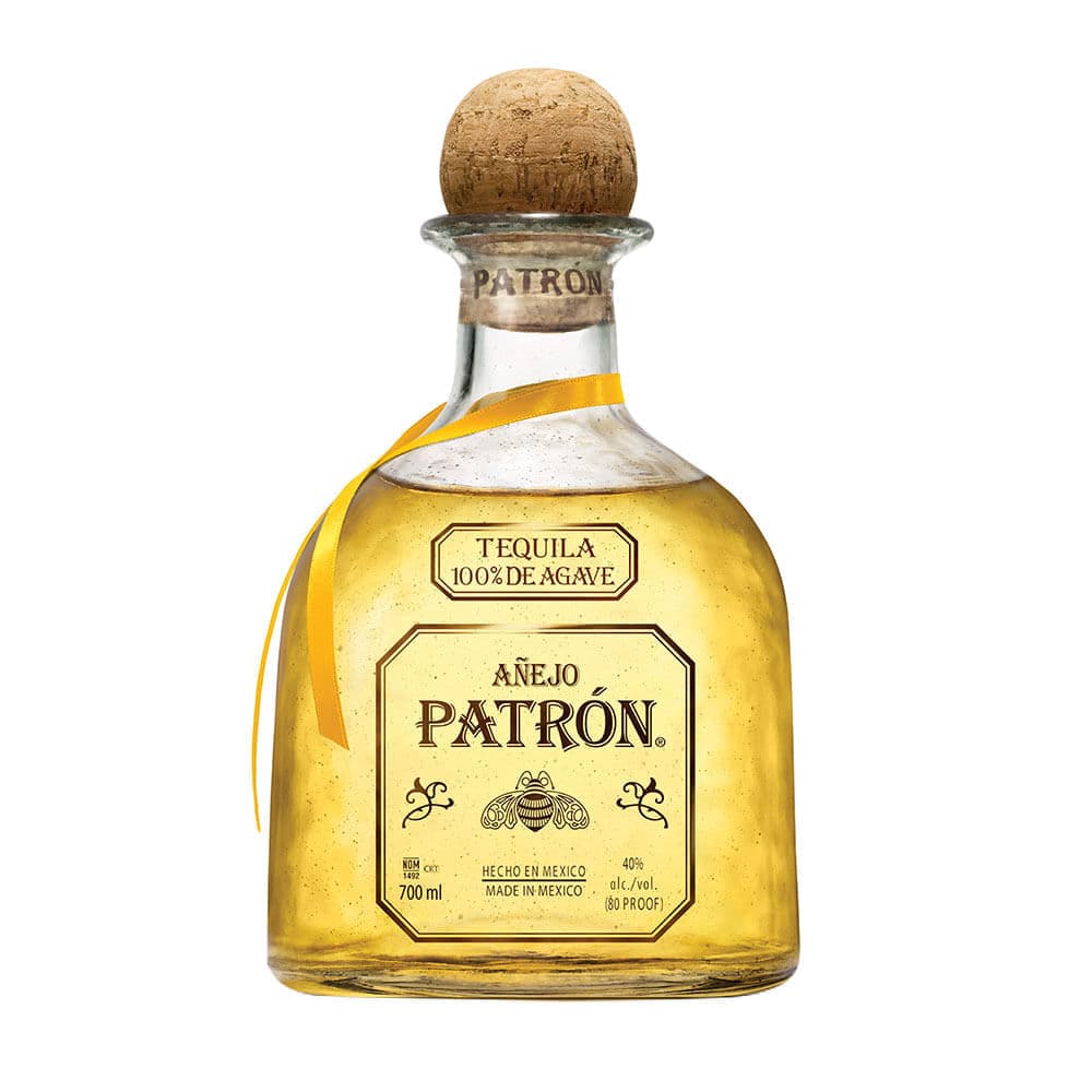 Tequila Patrón Añejo botella 700 ml