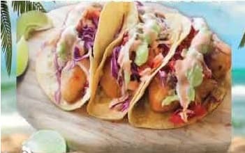 Combo 3  Tacos de Camarón Capeado