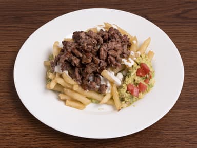 Papas a la Francesa con Arrachera